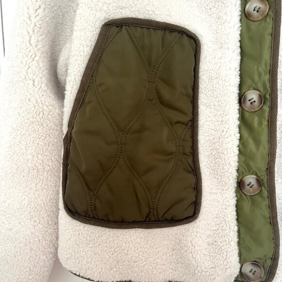 Blank NYC Cream and Green Jacket - Picture 10 of 14